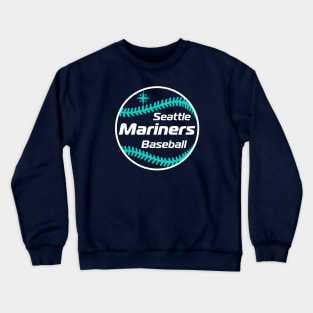 Mariners Retro 80s Ball Crewneck Sweatshirt